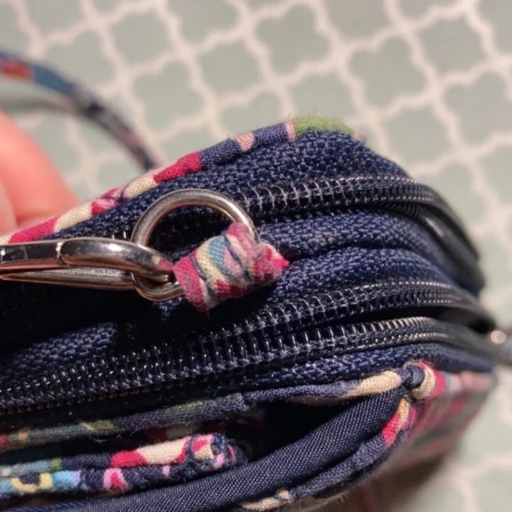 Vera Bradley Fox Forest All in One Crossbody Wallet RFID - Picture 13 of 13